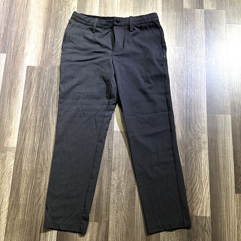 Quince Pant black Grey Chino Dress Pants Career Mens 30x28